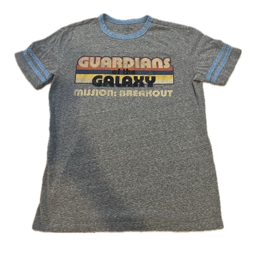 Marvel Guardians of the Galaxy Gray T-Shirt Size Small